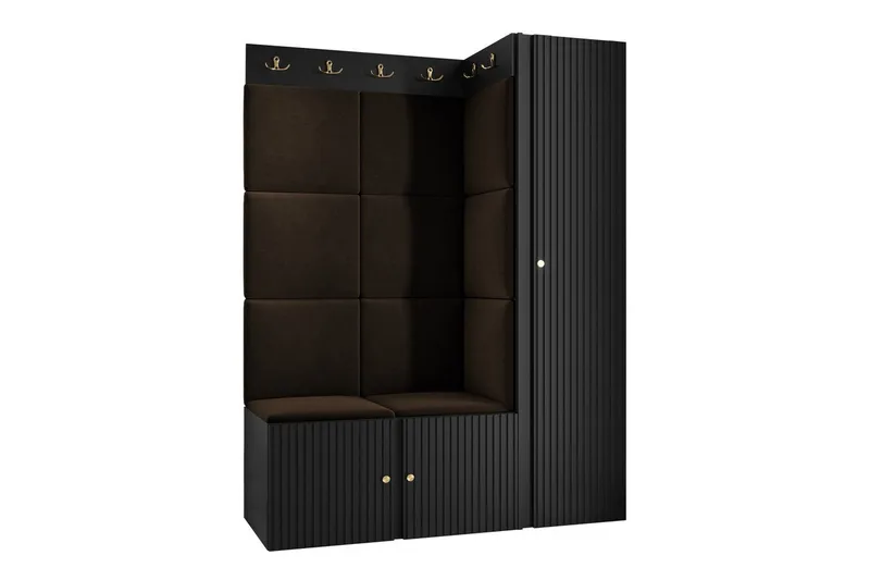 Dunvegan Highboard, Svart