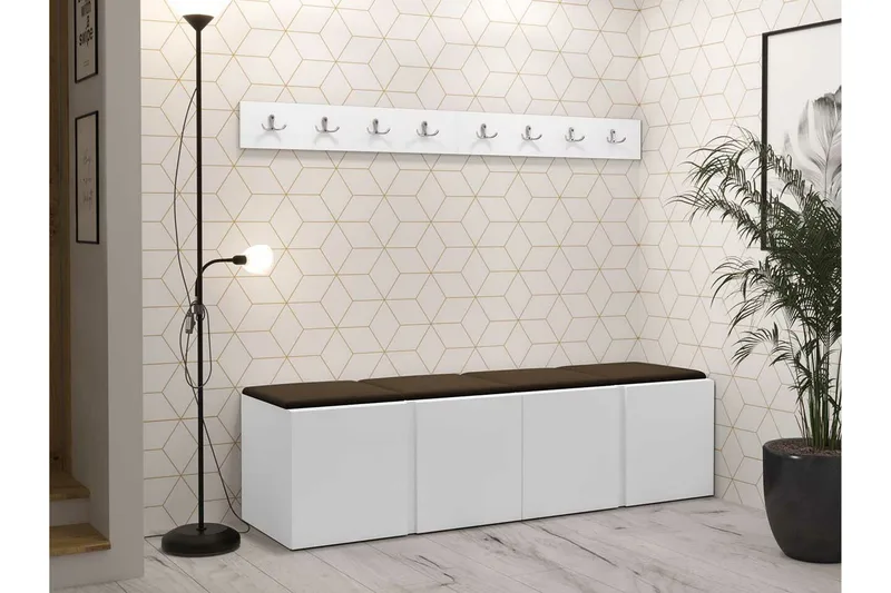 Dunvegan Highboard - Vit - Products - Förvaring - Skåp - Förvaringsskåp