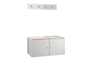Dunvegan Highboard White - Products - Förvaring - Skåp - Förvaringsskåp