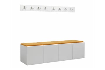 Dunvegan Highboard White - Products - Förvaring - Skåp - Förvaringsskåp