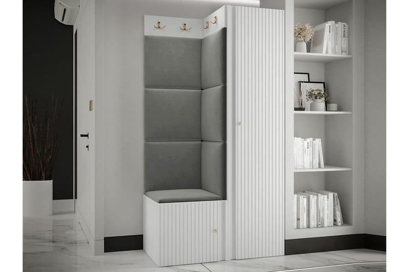 Dunvegan Highboard White - Products - Förvaring - Skåp - Förvaringsskåp