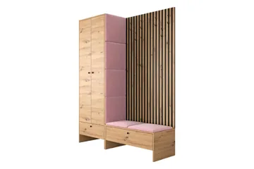Dunvegan Highboard Pink - Products - Förvaring - Skåp - Förvaringsskåp