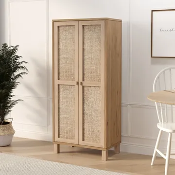 Dune Multifunktionsskåp 60x133,6x35 cm - Ek - Products - Förvaring - Skåp - Förvaringsskåp