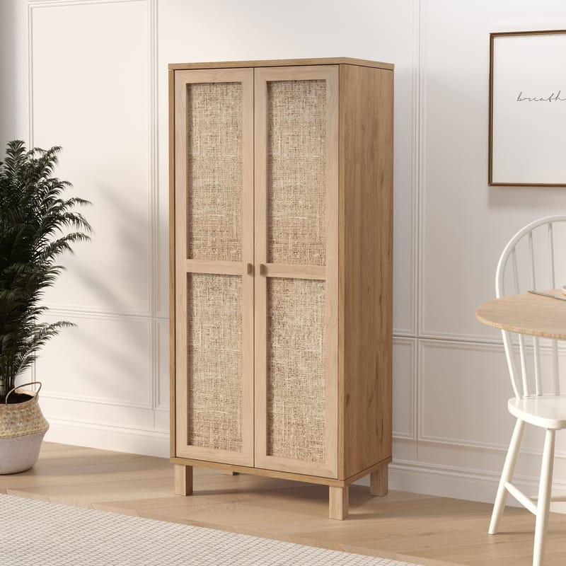 Dune Multifunktionsskåp 60x133,6x35 cm - Ek - Products - Förvaring - Skåp - Förvaringsskåp