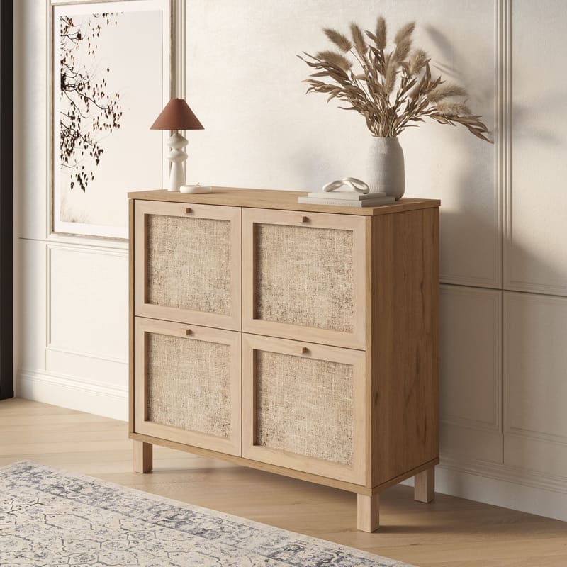 Dune Skoskåp 90x85,2x35 cm - Ek - Products - Förvaring - Skåp - Förvaringsskåp