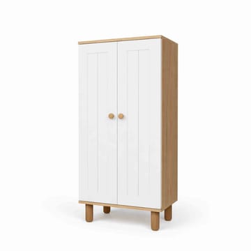 Seynor Multifunktionsskåp 60x129x37 cm - Vit och valnöt - Products - Förvaring - Skåp - Förvaringsskåp