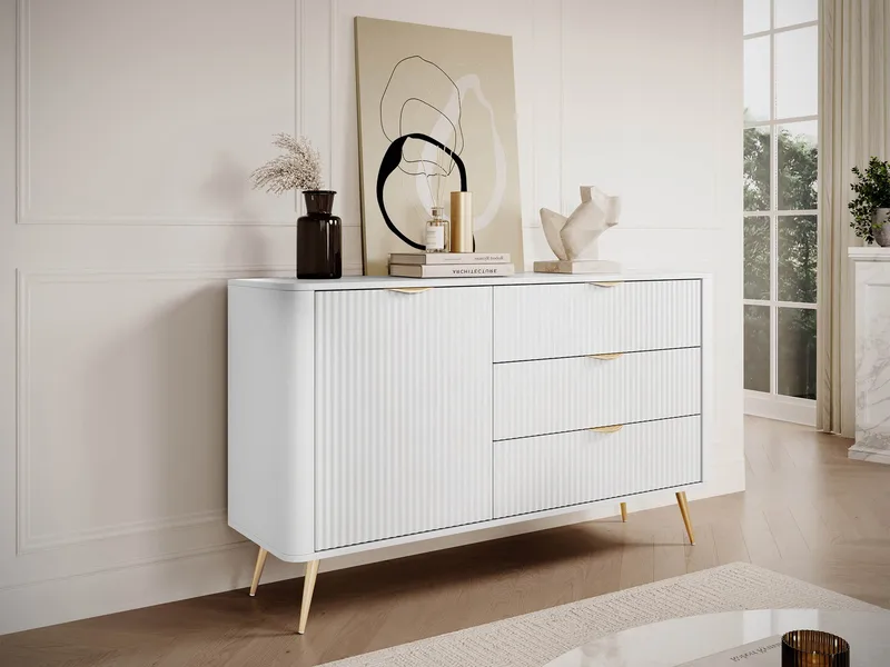 Forba Skänk 139 cm - vit - Products - Förvaring - Skåp - Barskåp