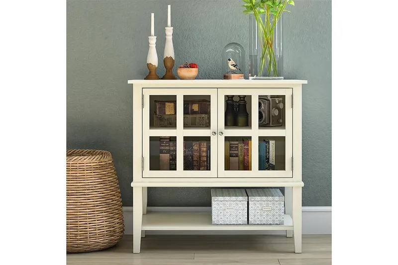 Franklin Förvaringsskåp 80x40 cm Vit - Dorel Home - Products - Förvaring - Skåp - Förvaringsskåp