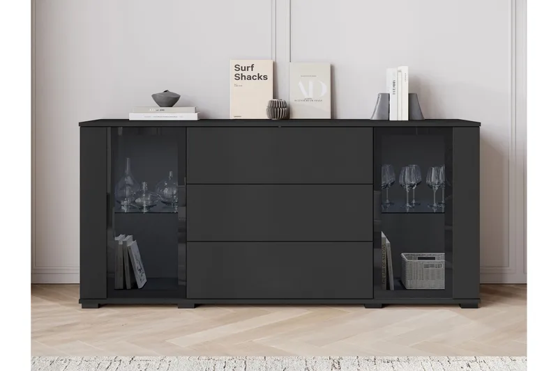 Gamal Skänk 150x40 cm - Brun - Products - Förvaring - Förvaringsmöbler - Sideboard & skänk
