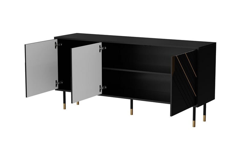 Juniskär Highboard - Svart - Products - Förvaring - Skåp - Förvaringsskåp