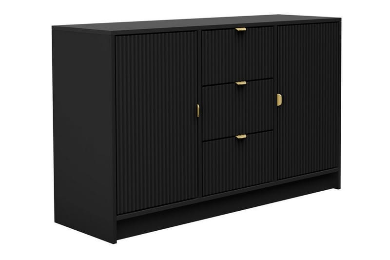 Novaj Highboard - Svart - Products - Förvaring - Skåp - Förvaringsskåp