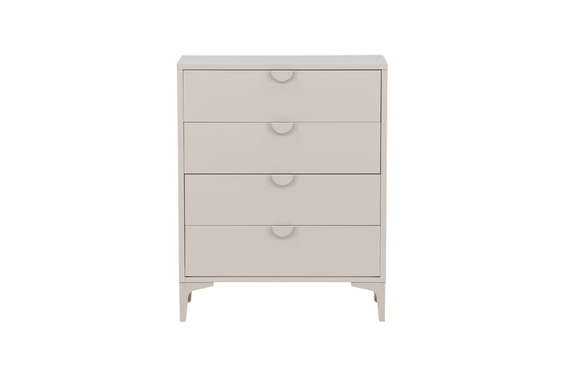 Piring Skåpsbyrå med fyra lådor 78x40x117 cm - Beige - Products - Förvaring - Skåp - Förvaringsskåp