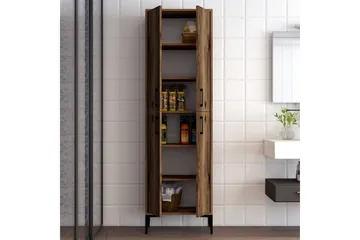 Retzow Highboard 60x35 cm - Mörkbrun - Products - Förvaring - Skåp - Förvaringsskåp