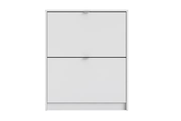 Shoey Skoskåp 2 Fack - Vit - Products - Förvaring - Skåp - Förvaringsskåp