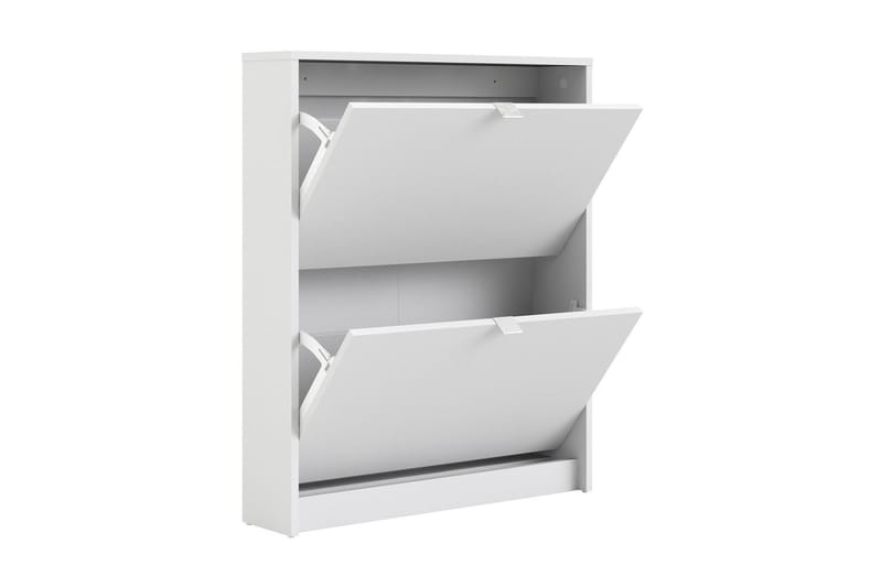 Shoey Skoskåp 2 Fack - Vit - Products - Förvaring - Skåp - Förvaringsskåp