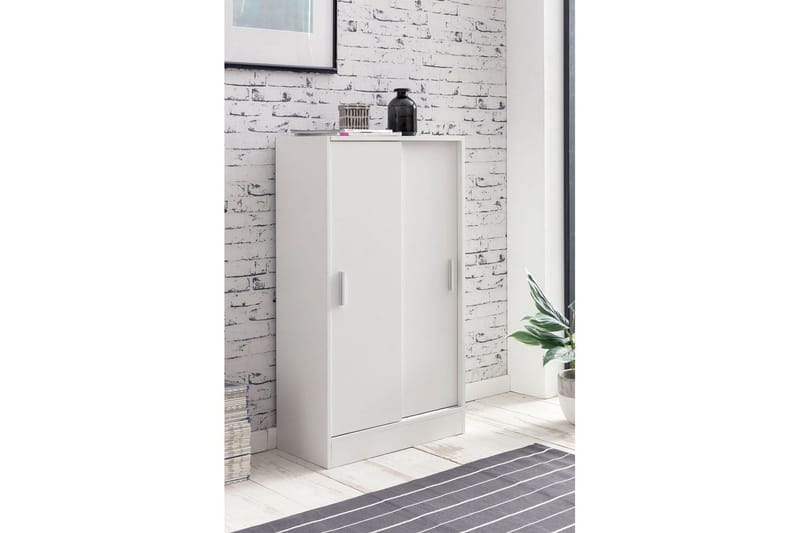 Sideboard Wohnling Melaminbelagd MDF-skjutdörrar Modern - Products - Förvaring - Skåp - Förvaringsskåp