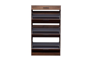 Skoskåp 75x128 cm - Valnöt - Products - Förvaring - Skåp - Förvaringsskåp