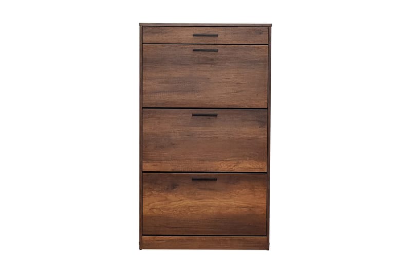 Skoskåp 75x128 cm - Valnöt - Products - Förvaring - Skåp - Förvaringsskåp