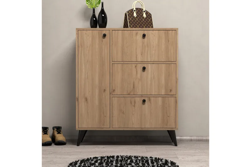 Skoskåp Conin Skoskåp 35x90 cm Natur - Products - Förvaring - Skåp - Förvaringsskåp