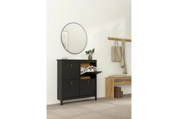 Vallvidera Skoskåp 102,6 cm - Svart - Products - Förvaring - Skåp - Förvaringsskåp