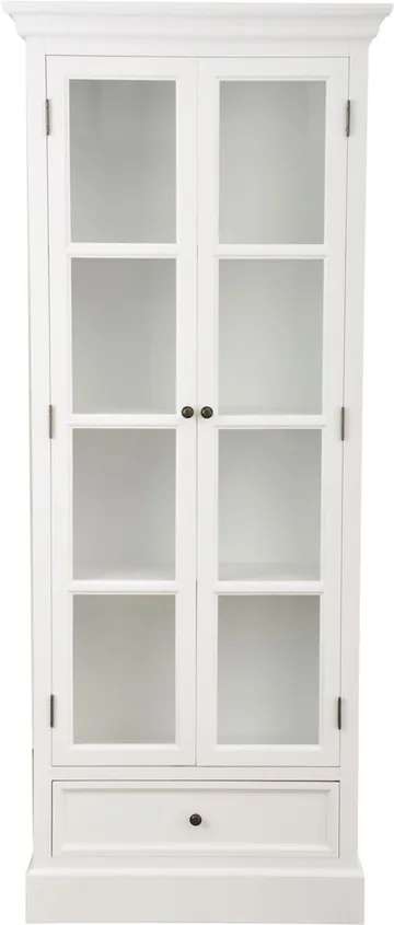 Vitrinskåp i antikvit - Bristol - antikvit - Products - Förvaring - Skåp - Vitrinskåp