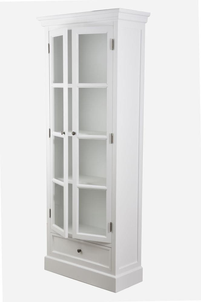 Vitrinskåp i antikvit - Bristol - antikvit - Products - Förvaring - Skåp - Vitrinskåp