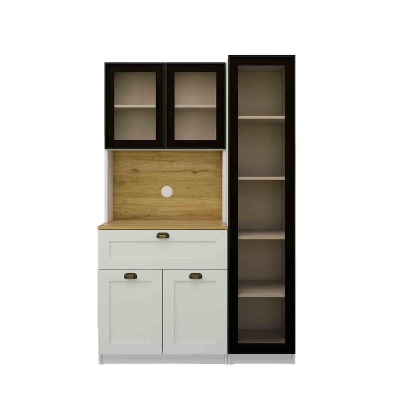 Kuro Kaffestation 120x191,8x44 cm, Vit