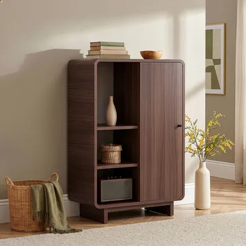 Wavio Multifunktionsskåp 70x110x34 cm - Milano Walnut - Products - Förvaring - Skåp - Förvaringsskåp
