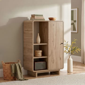 Wavio Multifunktionsskåp 70x110x34 cm - Sepet Oak - Products - Förvaring - Skåp - Förvaringsskåp