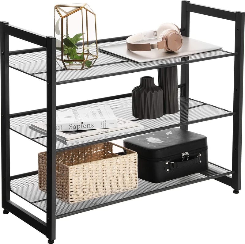 Sibel skohylla svart 74 x 62,5 cm - Svart - Products - Förvaring - Skoförvaring - Skohylla & skoställ