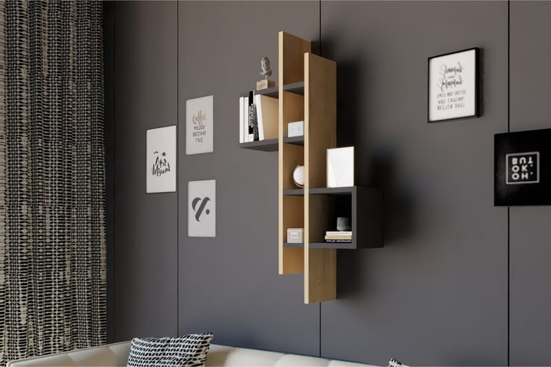 Andifli Vägghylla 53,8x108 cm - Blå - Products - Förvaring - Småförvaring - Väggförvaring