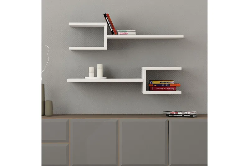 Decorta Vägghylla, Vit