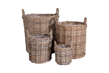 Brooki Korg 4-pack - Brun - Products - Förvaring - Småförvaring - Förvaringskorg