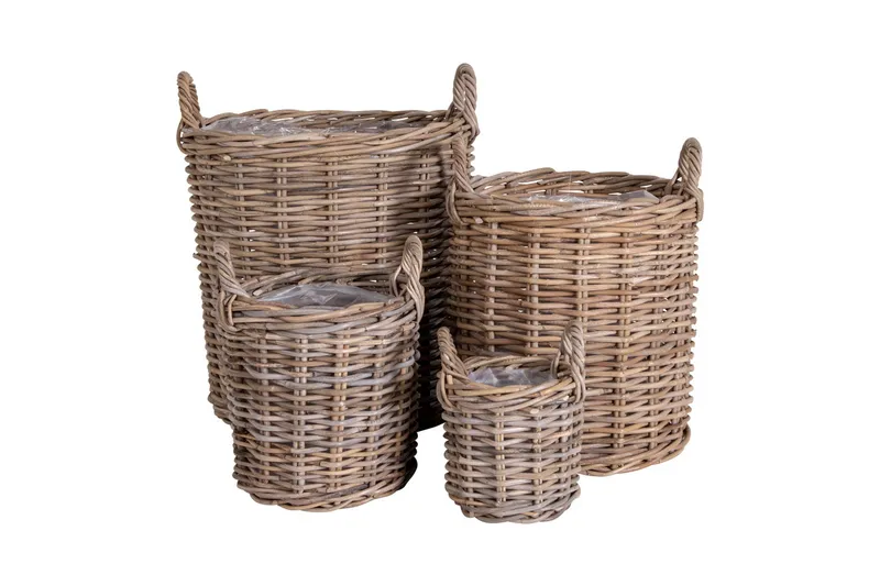 Brooki Korg 4-pack, Brun