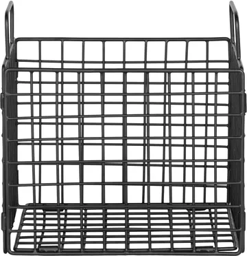 Mora korg - Svart - Svart - Products - Förvaring - Småförvaring - Förvaringskorg - Trådkorg
