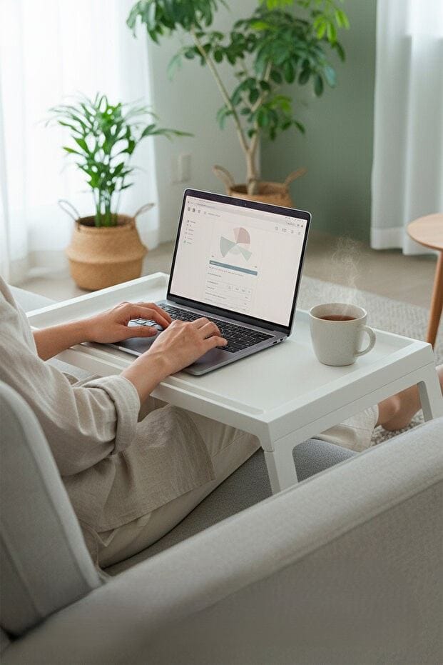 Overo Laptopställ - Products - Förvaring - Småförvaring - Förvaringsställ - Laptopställ