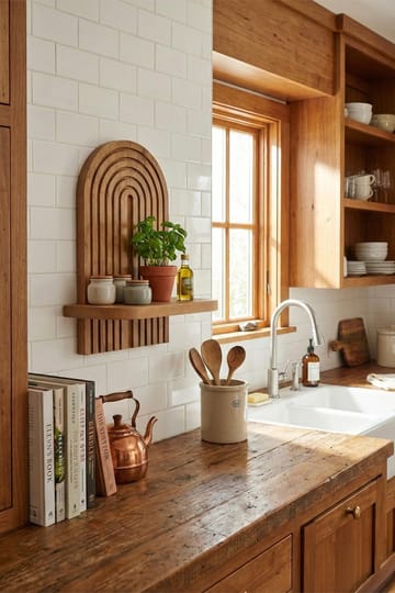 Hasina Vägghylla 26x35x13 cm - Ek - Products - Förvaring - Småförvaring - Väggförvaring