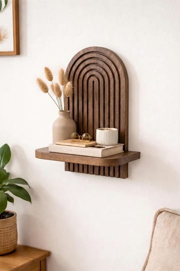 Hasina Vägghylla 26x35x13 cm - Wenge - Products - Förvaring - Småförvaring - Väggförvaring