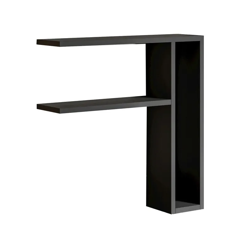 Hollowmere Vägghylla 60x61,8x15 cm, Antracit