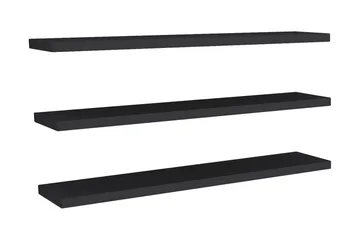 Lakasha Vägghylla 2 cm - Antracit - Products - Förvaring - Småförvaring - Väggförvaring
