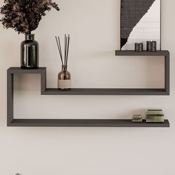 Melto Vägghylla 90x41,2x17 cm - Antracit - Products - Förvaring - Småförvaring - Väggförvaring