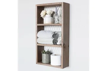 Pukkuri Vägghylla 30 cm - Brun - Products - Förvaring - Småförvaring - Väggförvaring