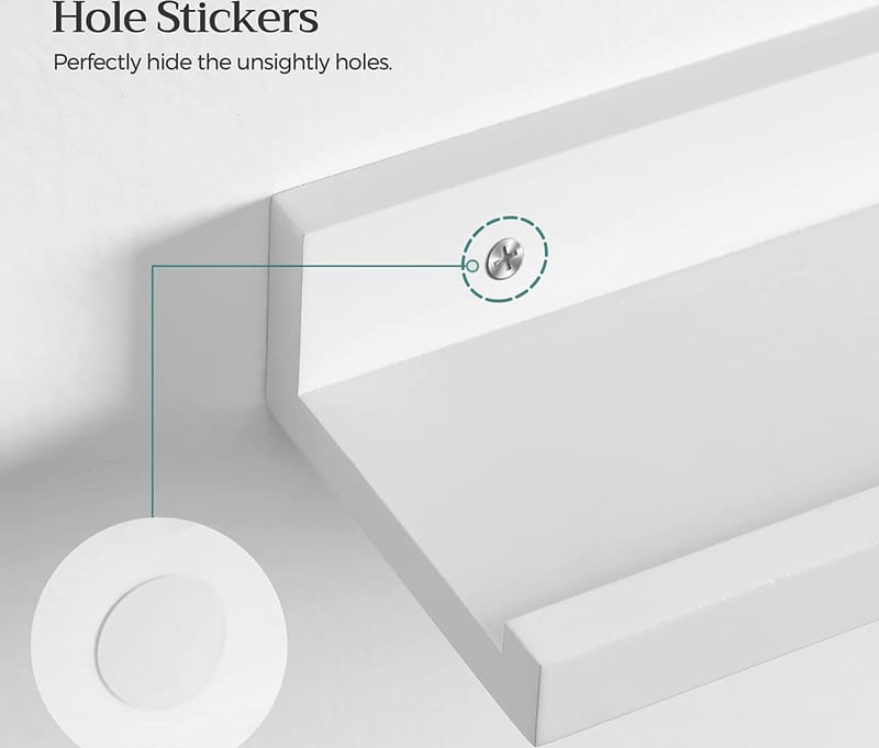 Suwon vägghylla 38 cm, 3-pack - Vit - Vit - Products - Förvaring - Småförvaring - Väggförvaring