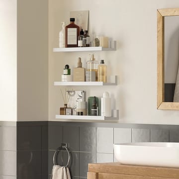 Suwon vägghylla 38 cm, 3-pack - Vit - Vit - Products - Förvaring - Småförvaring - Väggförvaring