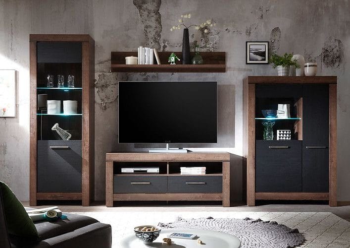 Vägghylla Carrie 140 cm Brun - Ek - Products - Förvaring - Småförvaring - Väggförvaring