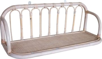 Vägghylla Fammy i Rotting 80 cm - Whitewash - Products - Förvaring - Småförvaring - Väggförvaring