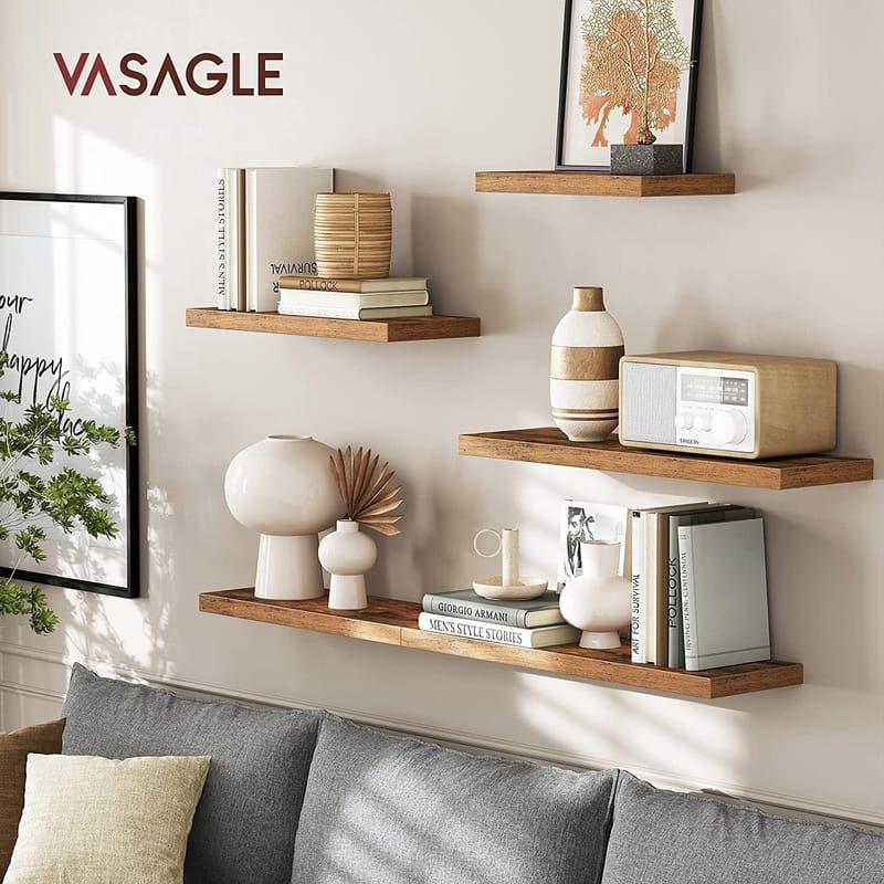 Vägghylla Sussex 40x20 cm - Brun/Mocca - Products - Förvaring - Småförvaring - Väggförvaring