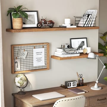 Vägghylla Sussex 40x20 cm - Brun/Mocca - Products - Förvaring - Småförvaring - Väggförvaring