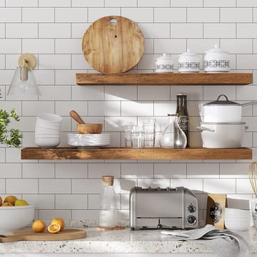 Vägghylla Sussex 40x20 cm - Brun/Mocca - Products - Förvaring - Småförvaring - Väggförvaring