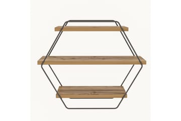 Vägghylla Tatil Vägghylla 60x20 cm Trä/Natur - Products - Förvaring - Småförvaring - Väggförvaring
